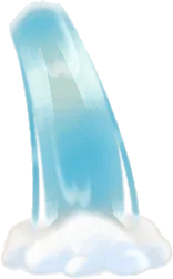 小さな滝の画像