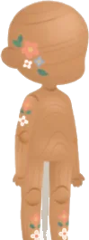 かわいいデッサン人形の画像