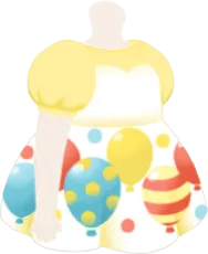 カラフルバルーンワンピの画像