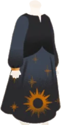 惑星の謎を解く録金術師の服の画像