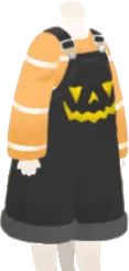 ハロウィンサロペットファッションの画像