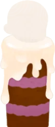 キャンドルケーキボディの画像