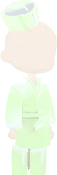 シンプル寿司職人・帽子付きの画像