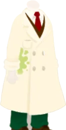 憧れの人の白衣姿の画像