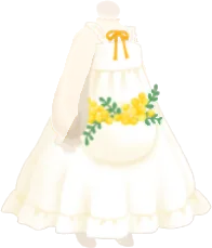 カントリーエプロンワンピースの画像