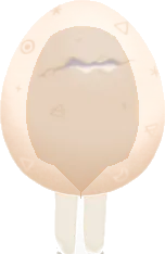 色が変わるかくれんぼエッグの画像