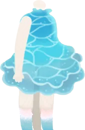 たゆたう水面ワンピース・深海の画像