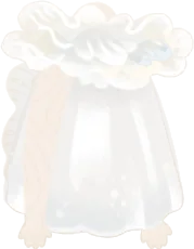 神秘に包まれた透明ワンピの画像