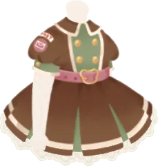 ポストオフィスの制服ワンピの画像