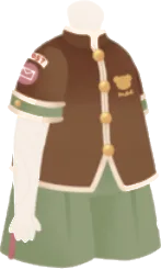 ポストオフィスの制服セットアップの画像