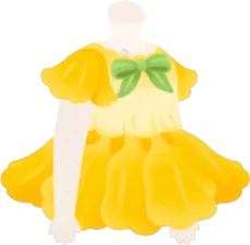 ナスタチウムのワンピースの画像