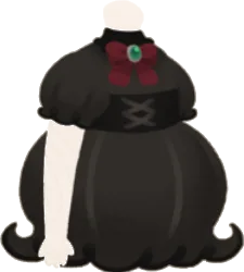 魔女のハロウィン黒ワンピの画像