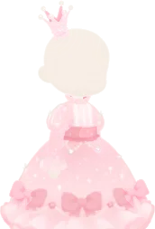 プリンセスなドレスの画像