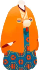 剛健な袴の画像