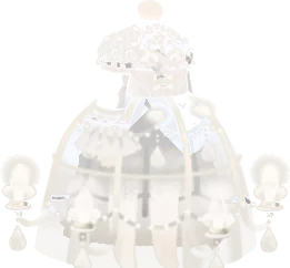 シャンデリアモチーフドレスの画像