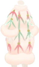 リーフペインワンピースの画像