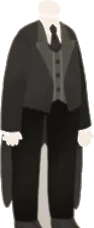クールな執事服の画像