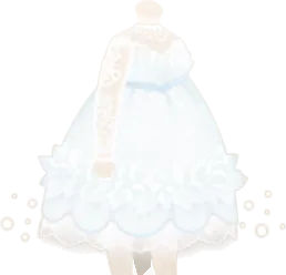 冷ややかな氷のドレスの画像