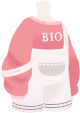 BIOロゴトレーナー・ピンクの画像