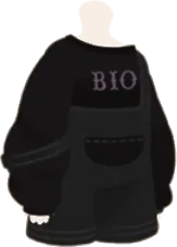 BIOロゴトレーナー・黒の画像