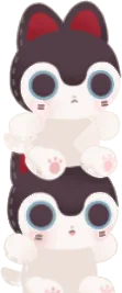 重なるバンとケンの画像