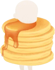 ふわふわパンケーキの画像