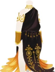 煌びやかな装い・黒の画像