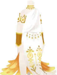 煌びやかな装い・白の画像