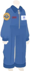 探索チームの作業服の画像