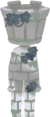 神殿の朽ちた柱ワンピースの画像