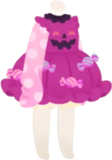 パンプキンワンピース・ピンクの画像