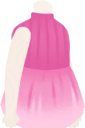 コスメブラシワンピの画像