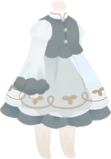 とある村の伝統衣装・白の画像