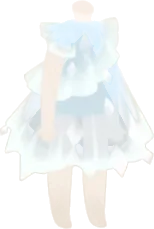 氷の妖精ドレスの画像
