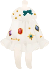 煌めくビジューワンピの画像