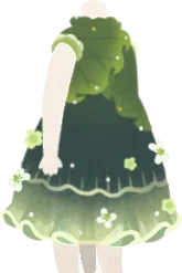 摘みたてフレッシュワンピ・深緑の画像