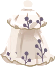 やわらかなコットンワンピ・丸い草の画像