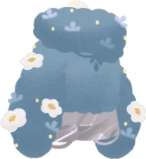 茂る草服・花の画像