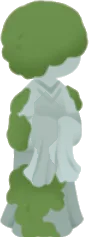 忘れ去られた石像の画像