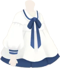 マリンなスモックワンピースの画像