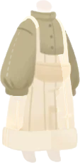 ふんわりオーバーオール・緑の画像