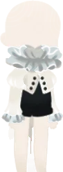 誘う少年の服・白の画像