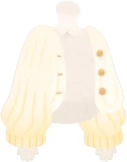 ゆったりニットカーディガンの画像