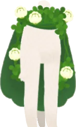 庭小人のマントの画像