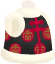 中華ベスト・黒の画像