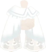 フリル付き付け袖の画像