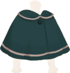 グリーンケープコートの画像