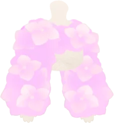 紫陽花アウターの画像