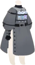 バブル研究ロングコート・グレーの画像