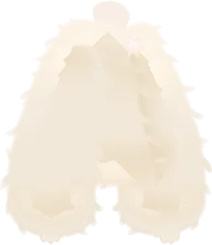 クリームファーアウターの画像